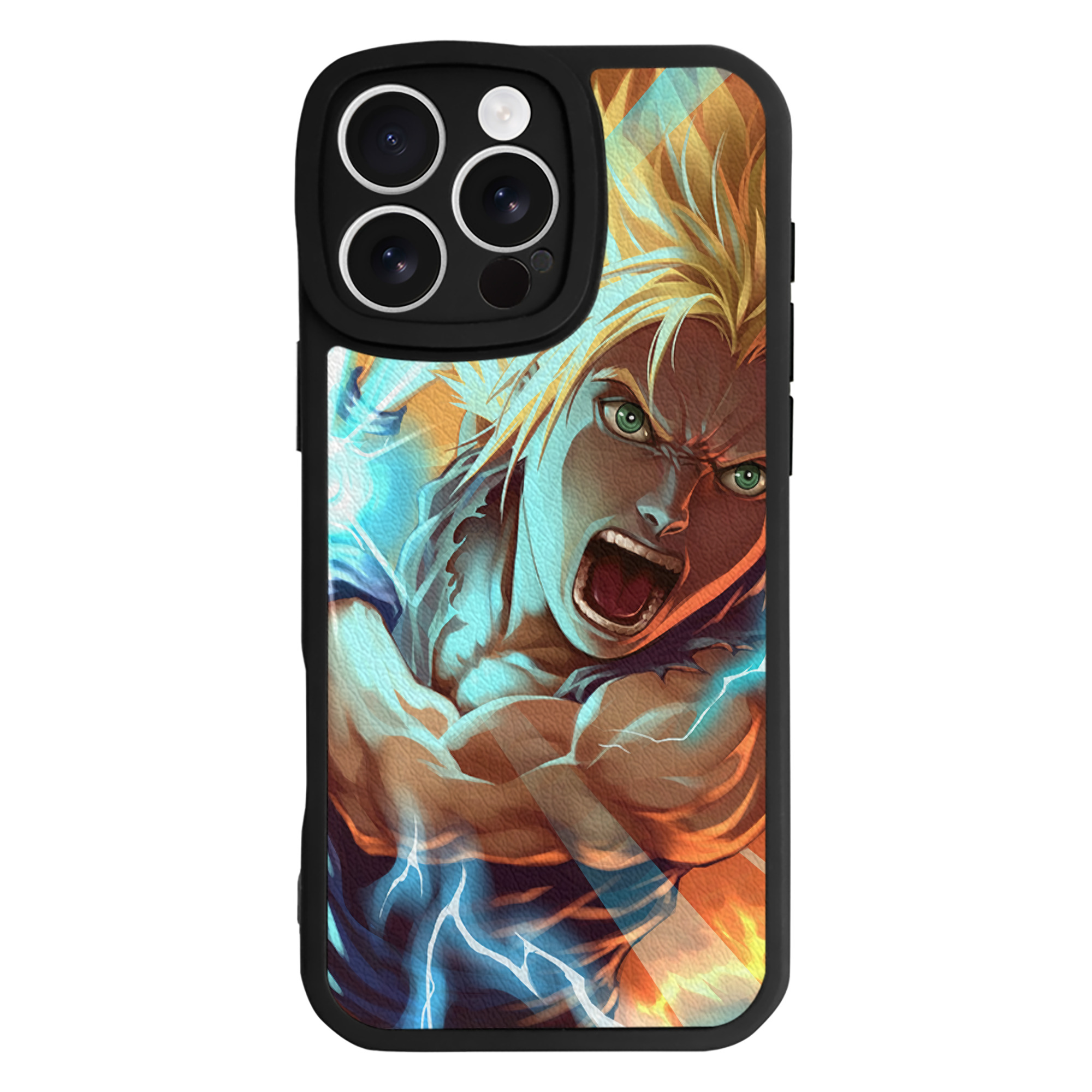 （画像用） ドラゴンボール DRAGON BALL 【iPhone 16シリーズ対応】シリコンスマホケース（レザー調） 材質：シリコン